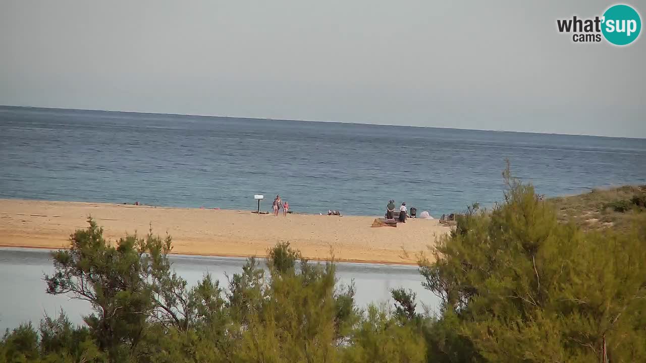 Webcam Chia – Vue en direct de la plage Su Giudeu