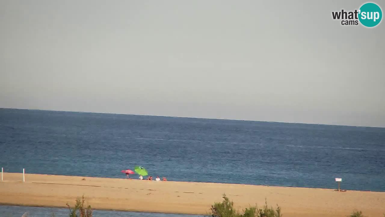 Spletna kamera Chia – Pogled v živo na plažo Su Giudeu