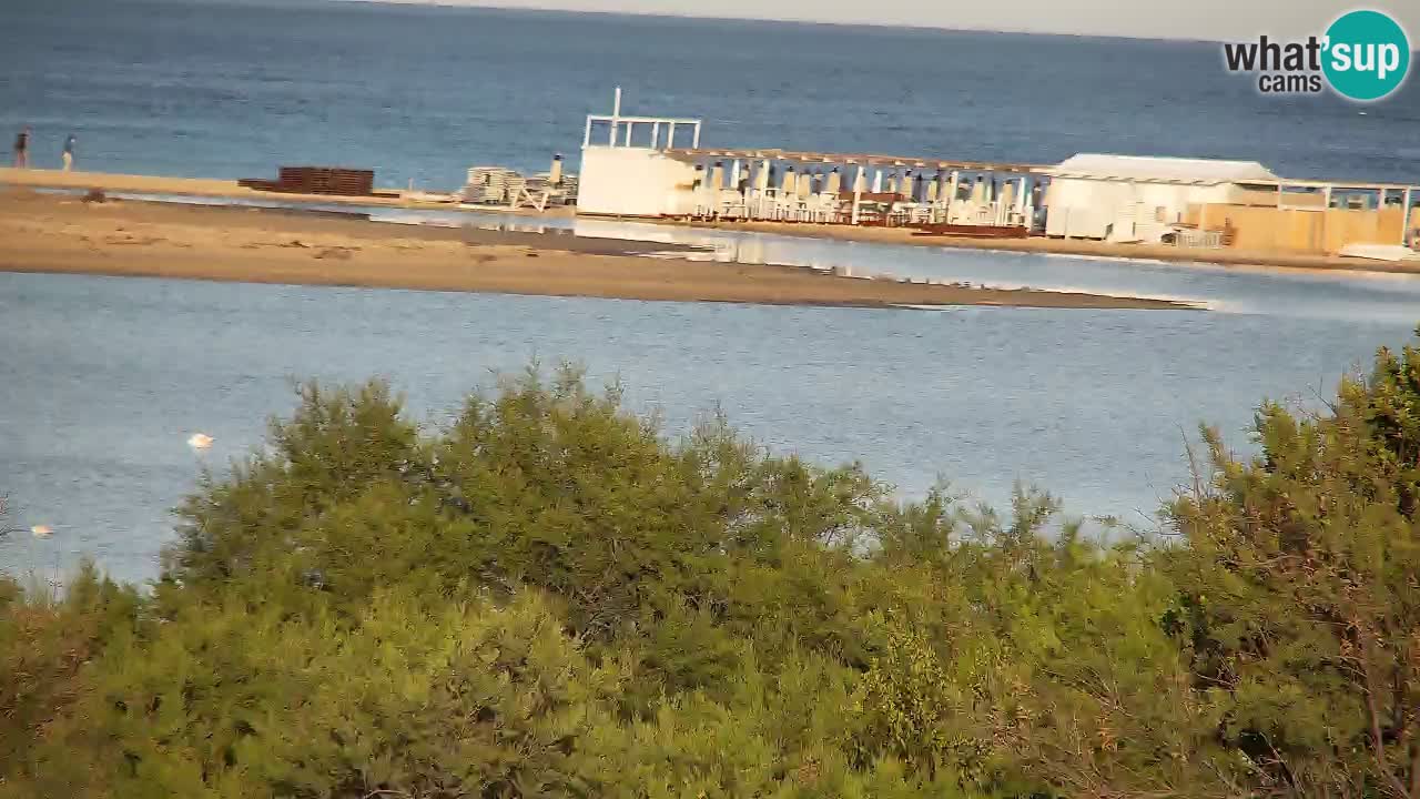 Webcam Chia – Vista en directo de la playa Su Giudeu