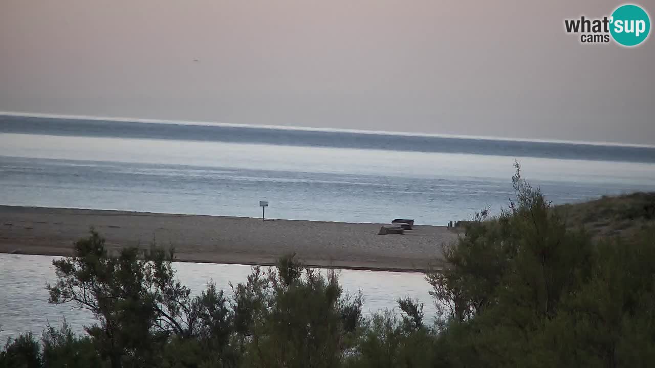 Webcam Chia – Vista en directo de la playa Su Giudeu