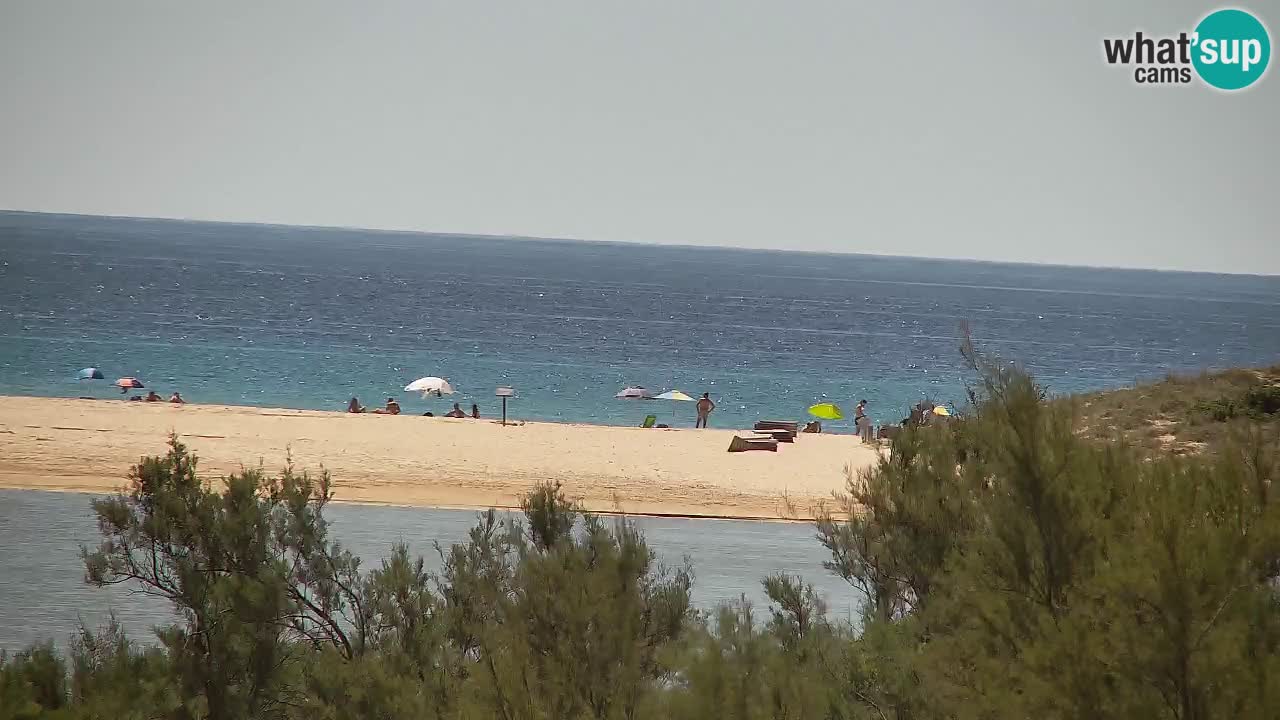 Webcam Chia – Live View of Su Giudeu Beach