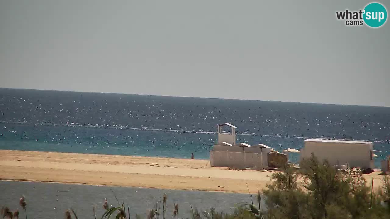 Webcam Chia – Vista en directo de la playa Su Giudeu