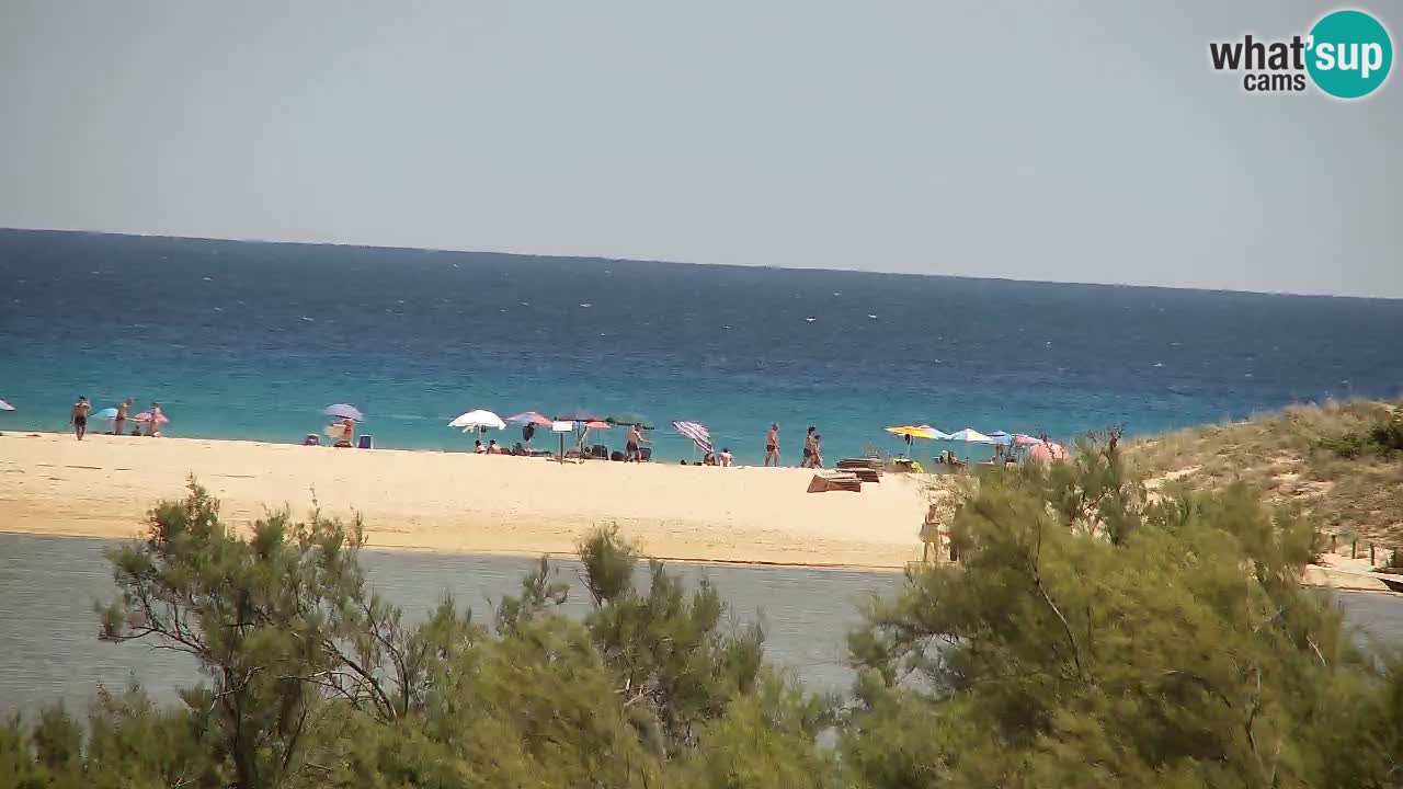 Webcam Chia – Vista en directo de la playa Su Giudeu