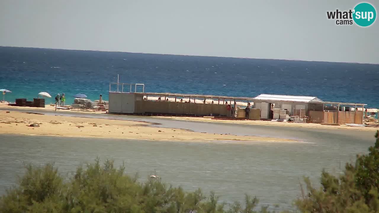 Webcam Chia – Vista en directo de la playa Su Giudeu