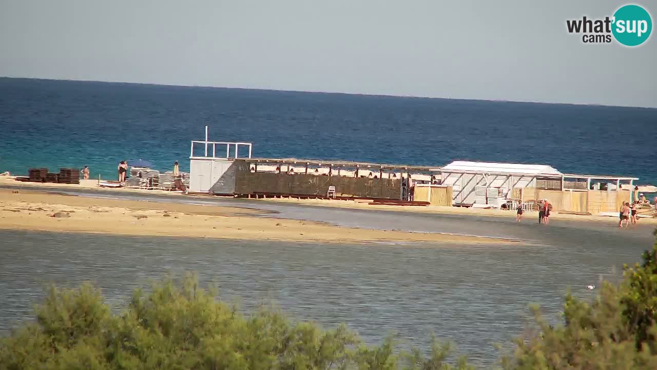 Webcam Chia – Vue en direct de la plage Su Giudeu