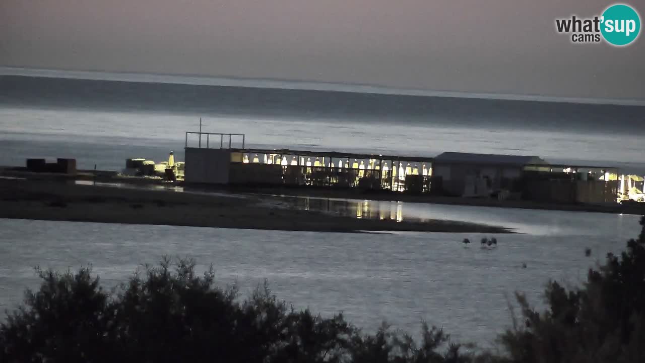 Spletna kamera Chia – Pogled v živo na plažo Su Giudeu