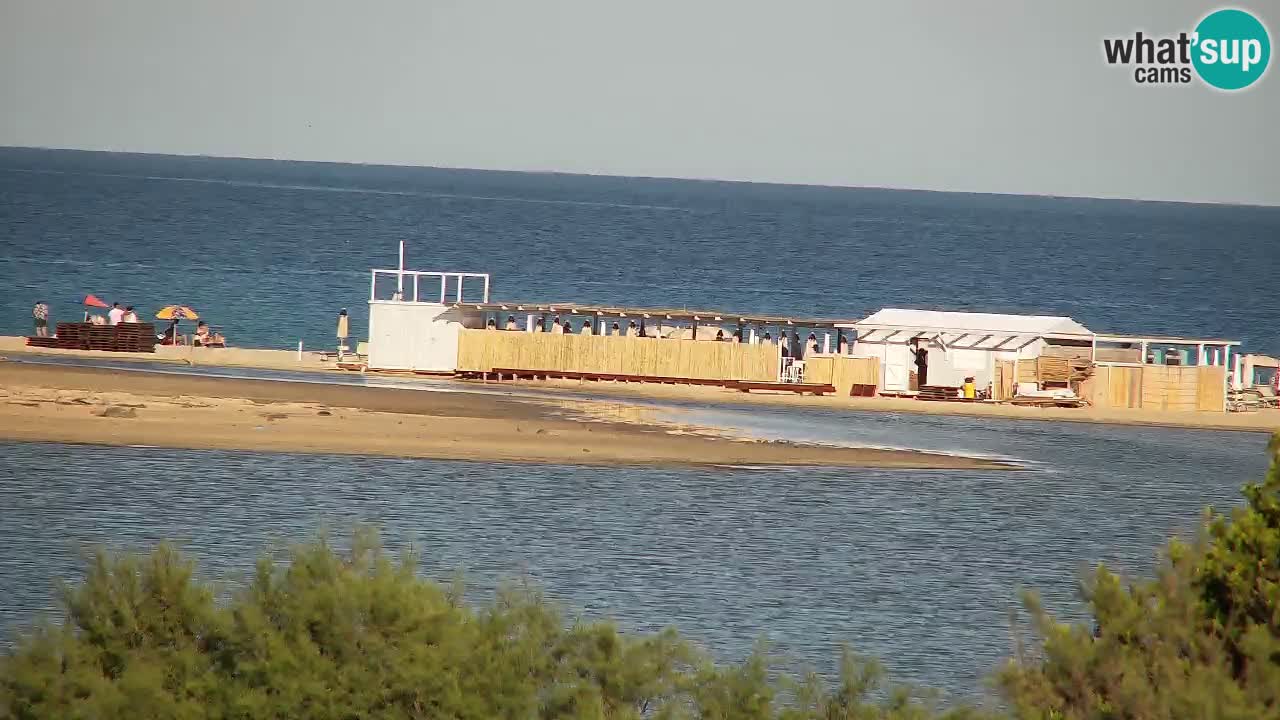 Webcam Chia – Vista en directo de la playa Su Giudeu