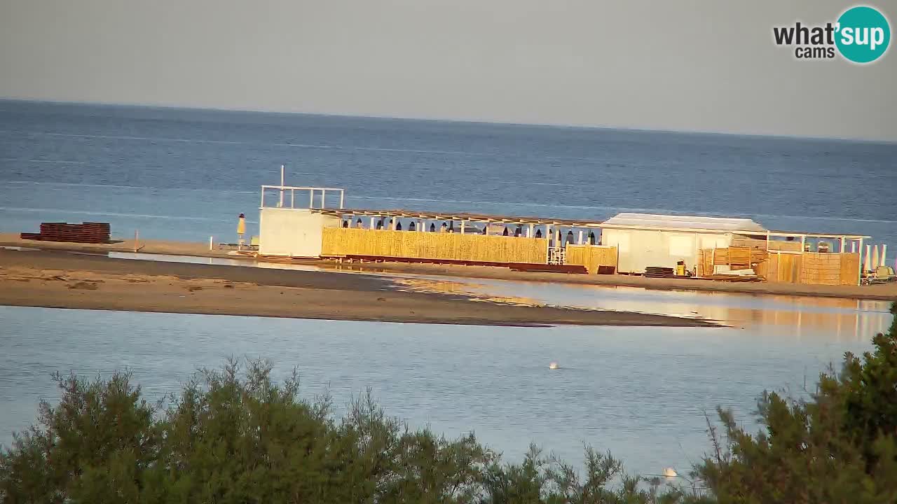 Webcam Chia – Vista en directo de la playa Su Giudeu