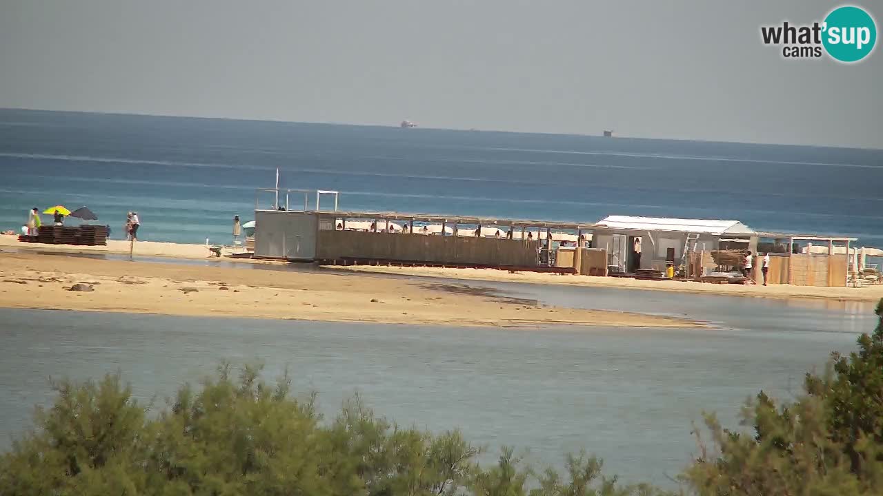 Webcam Chia – Live View of Su Giudeu Beach