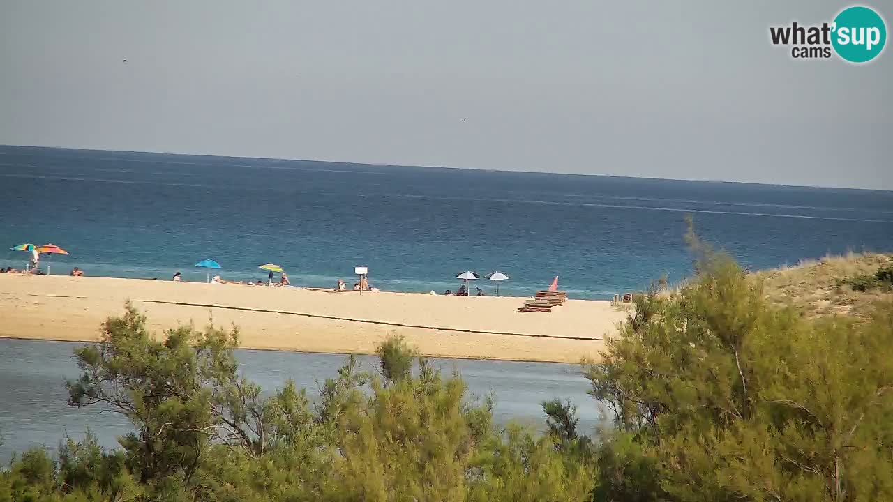Webcam Chia – Vista en directo de la playa Su Giudeu