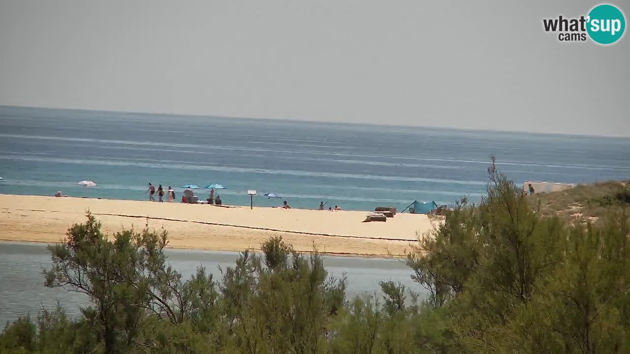 Webcam Chia – Vista en directo de la playa Su Giudeu