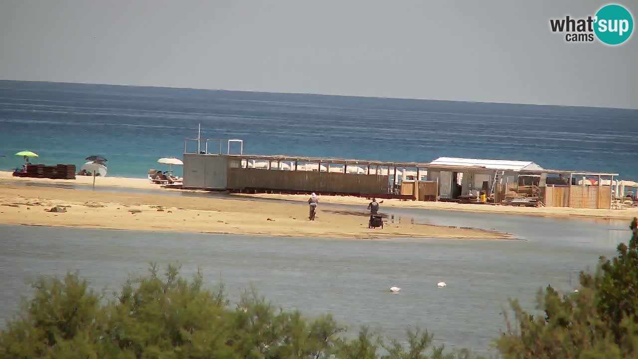 Webcam Chia – Vista en directo de la playa Su Giudeu