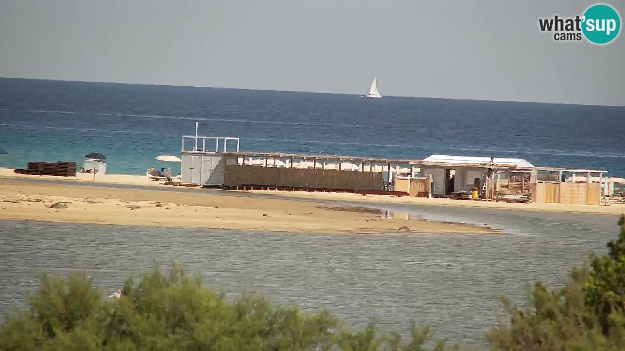 Webcam Chia – Spiaggia Su Giudeu in diretta