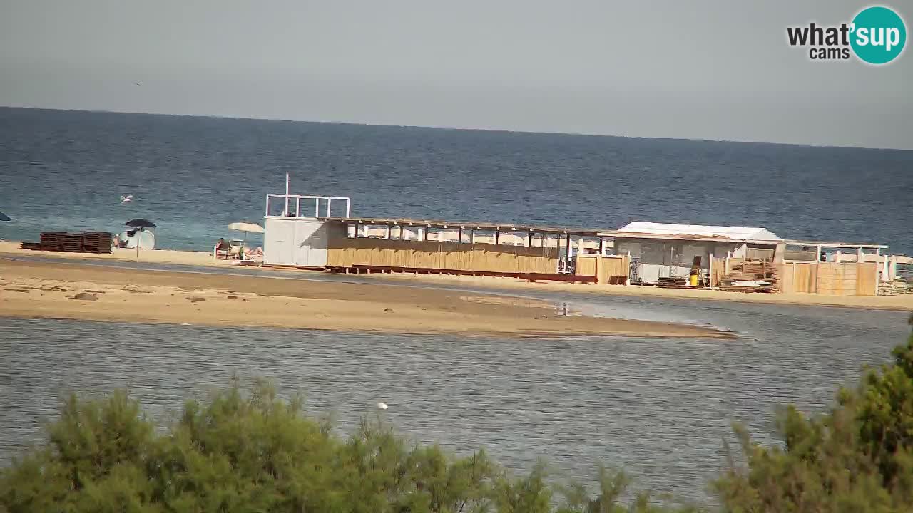 Spletna kamera Chia – Pogled v živo na plažo Su Giudeu