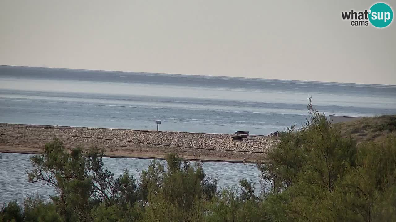 Webcam Chia – Vue en direct de la plage Su Giudeu