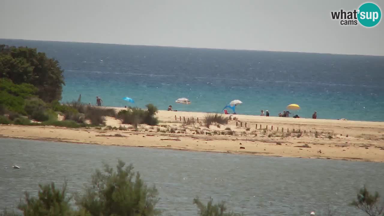 Webcam Chia – Spiaggia Su Giudeu in diretta