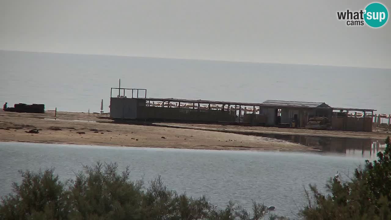 Webcam Chia – Vue en direct de la plage Su Giudeu