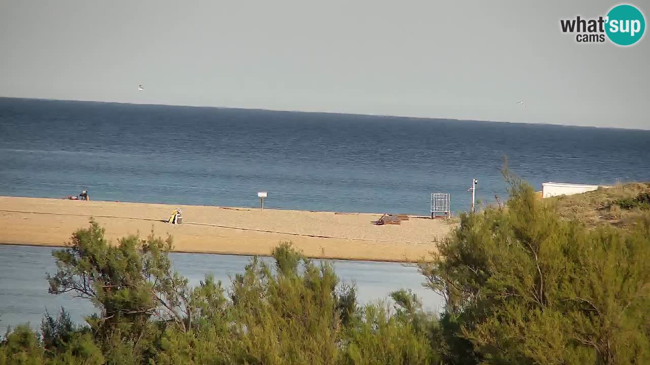 Webcam Chia – Live View of Su Giudeu Beach