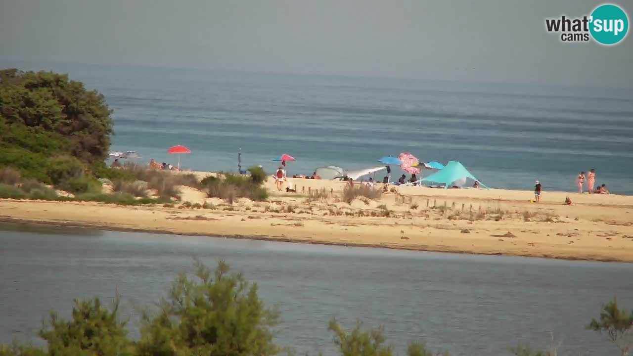 Webcam Chia – Vista en directo de la playa Su Giudeu
