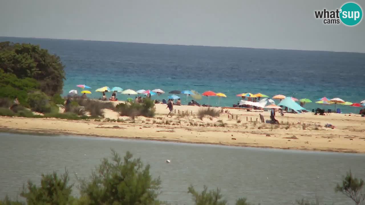 Webcam Chia – Spiaggia Su Giudeu in diretta