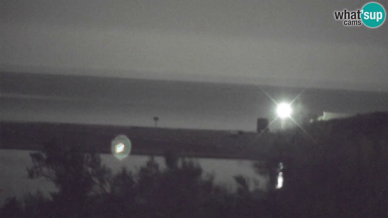 Webcam Chia – Spiaggia Su Giudeu in diretta