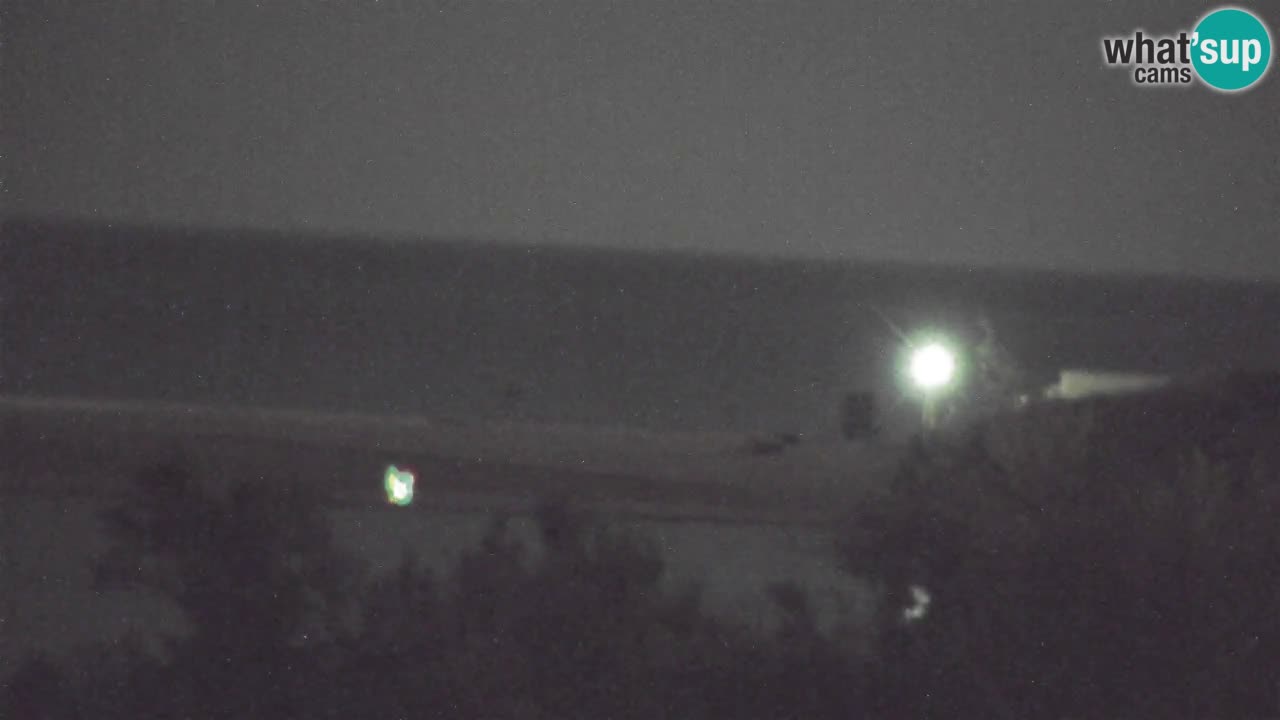 Webcam Chia – Vista en directo de la playa Su Giudeu
