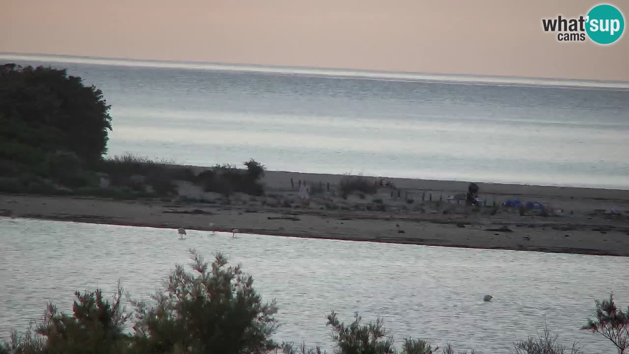 Webcam Chia – Vue en direct de la plage Su Giudeu