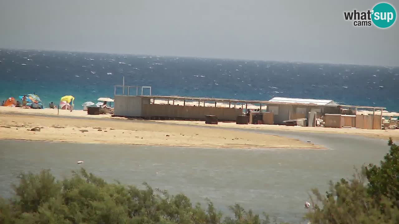 Webcam Chia – Vista en directo de la playa Su Giudeu