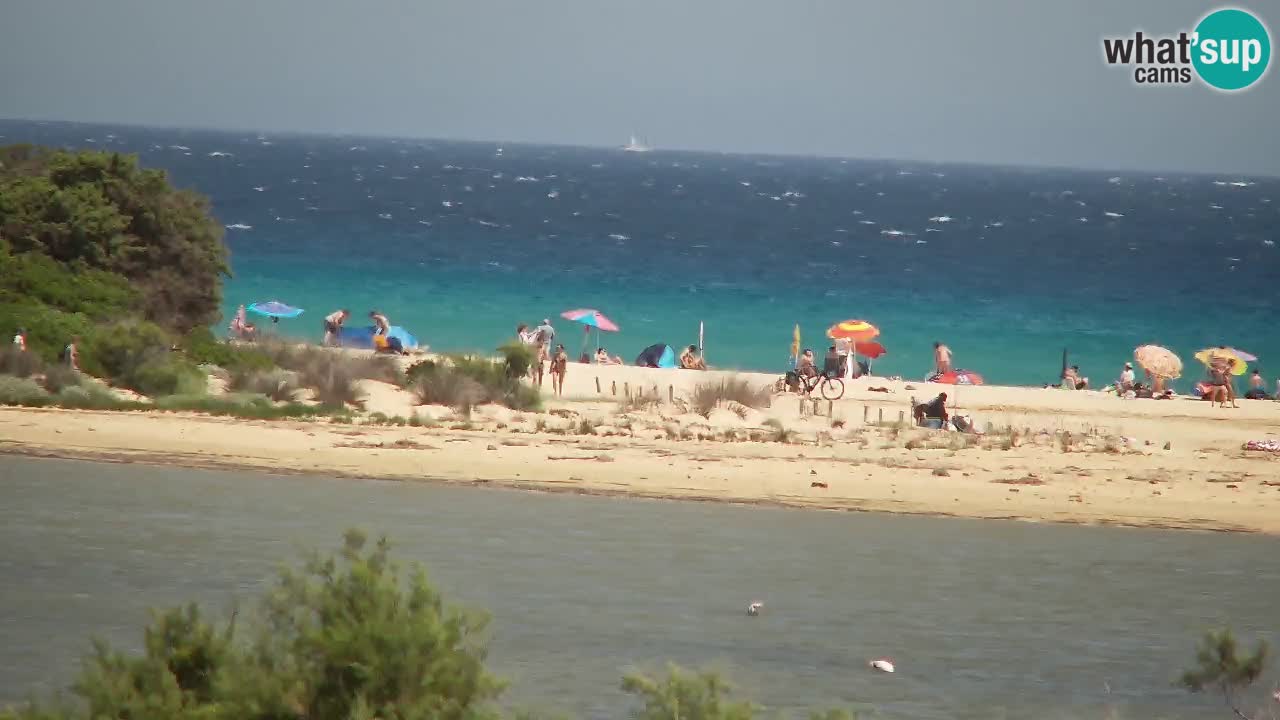 Web kamera Chia – Pogled uživo na plažu Su Giudeu
