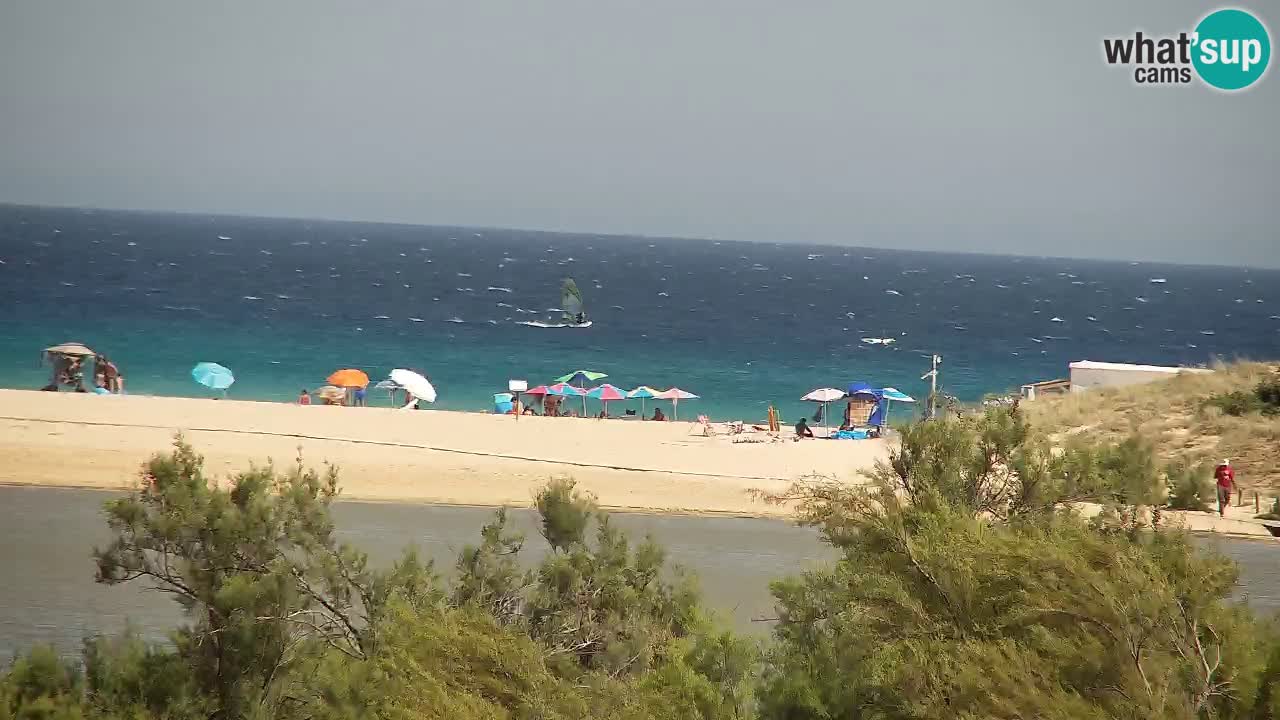 Web kamera Chia – Pogled uživo na plažu Su Giudeu