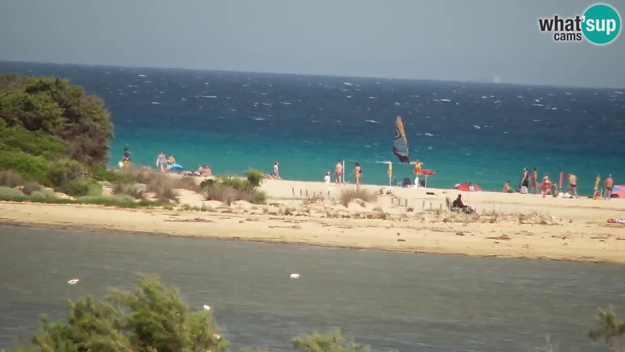 Web kamera Chia – Pogled uživo na plažu Su Giudeu