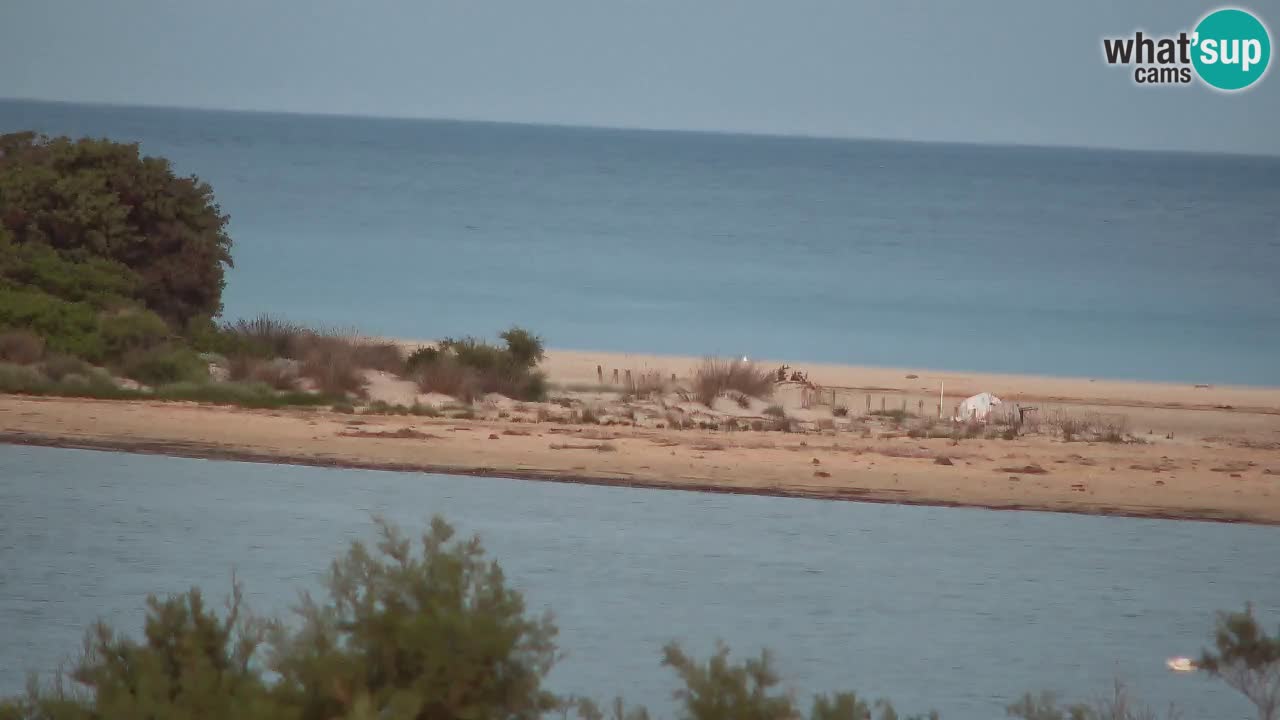 Webcam Chia – Liveblick auf den Strand Su Giudeu