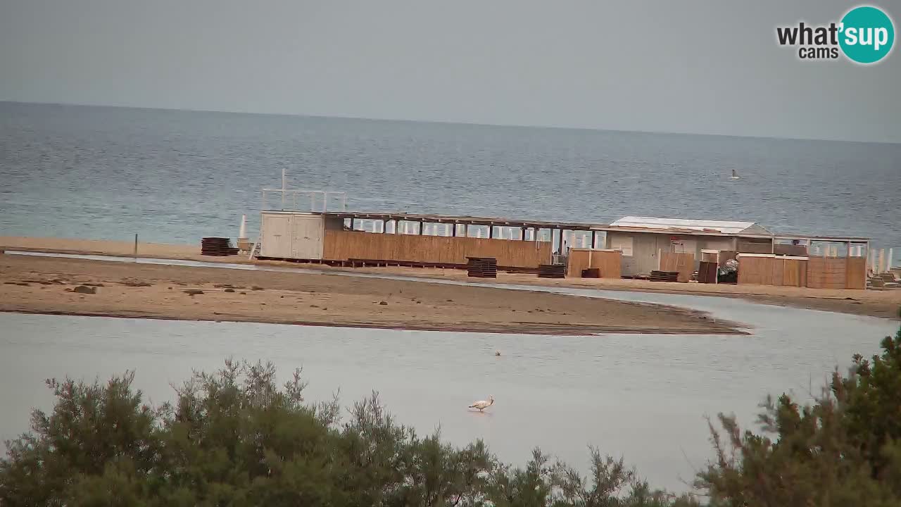 Spletna kamera Chia – Pogled v živo na plažo Su Giudeu