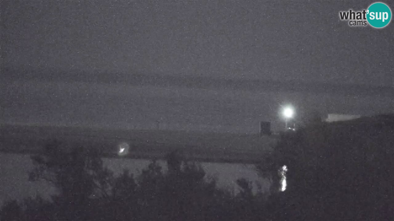 Webcam Chia – Vista en directo de la playa Su Giudeu