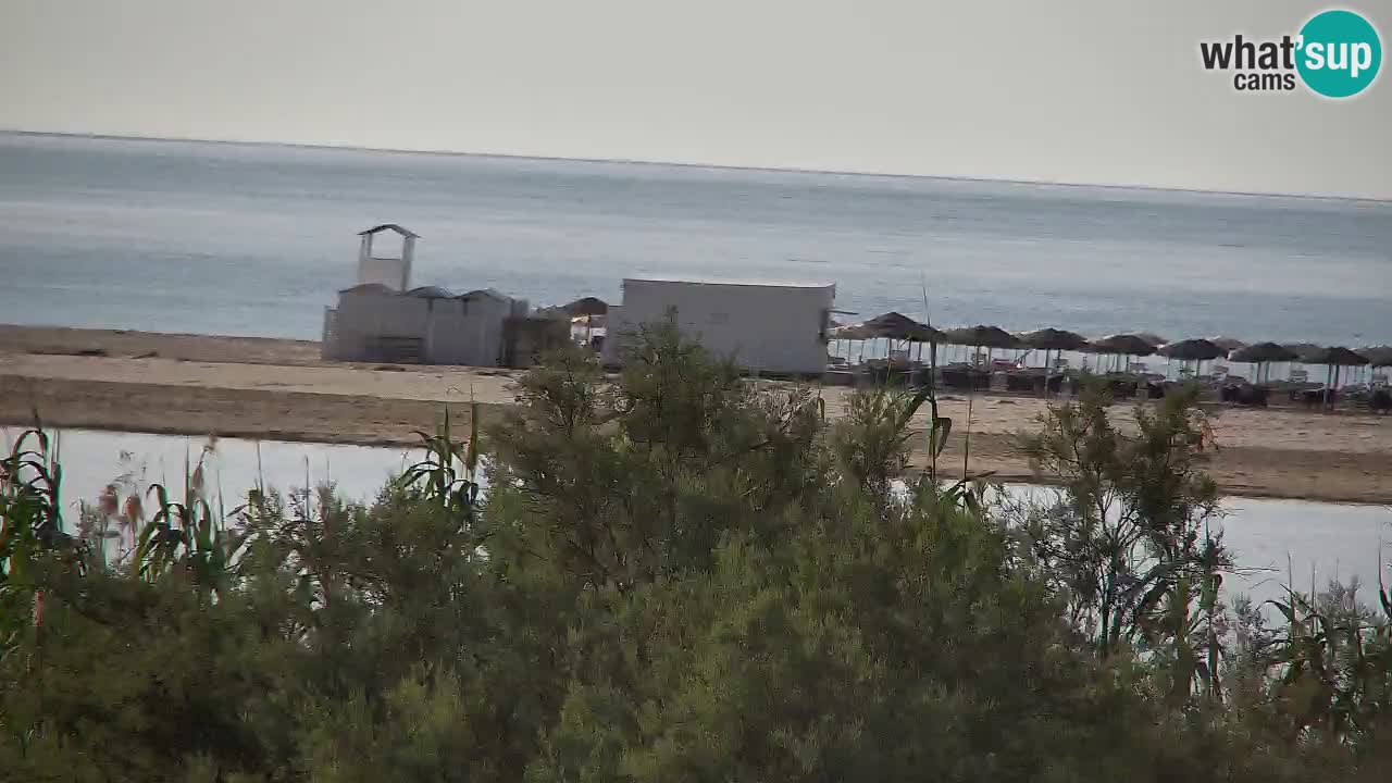Webcam Chia – Vue en direct de la plage Su Giudeu