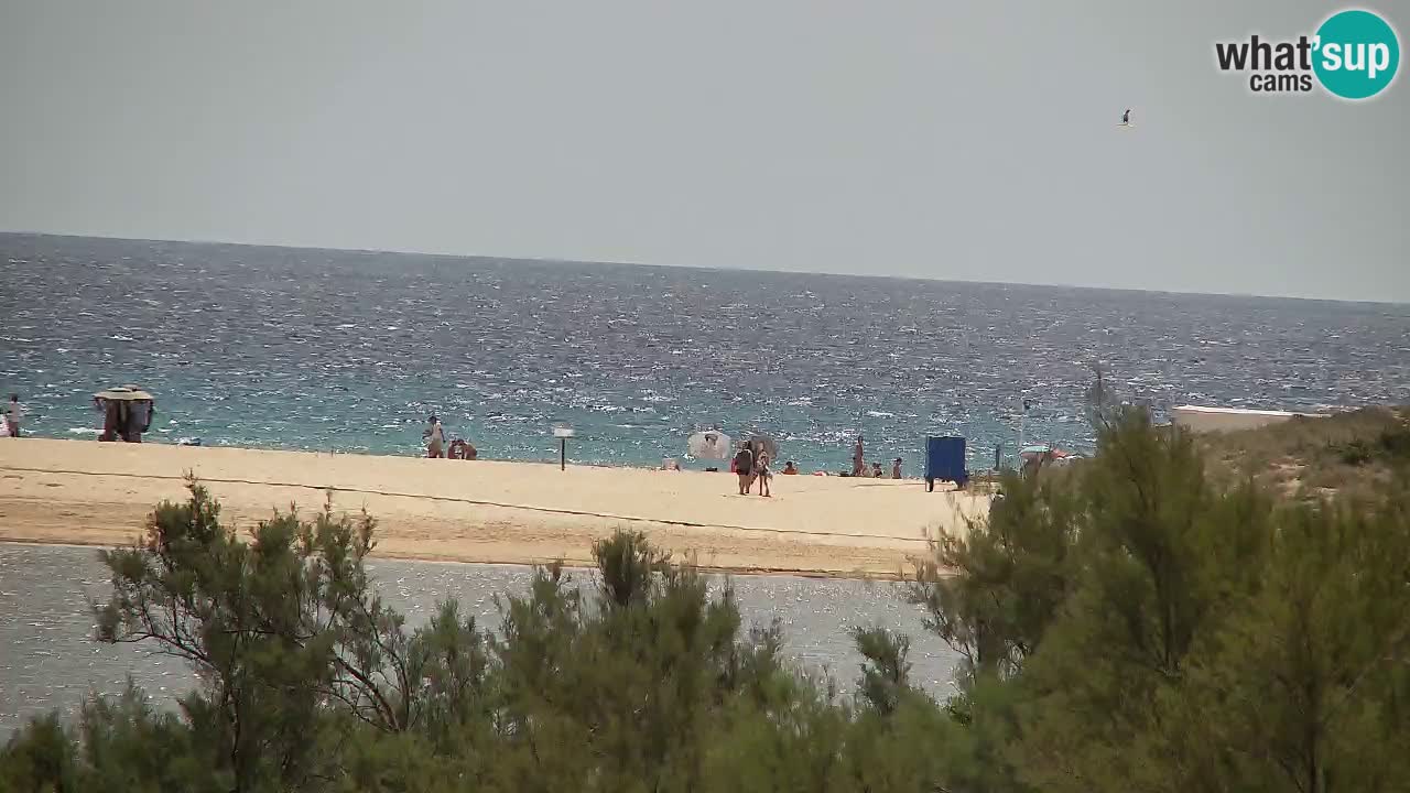 Webcam Chia – Spiaggia Su Giudeu in diretta