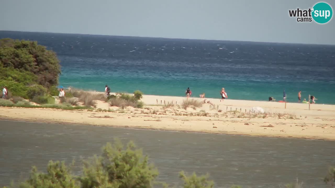 Webcam Chia – Spiaggia Su Giudeu in diretta