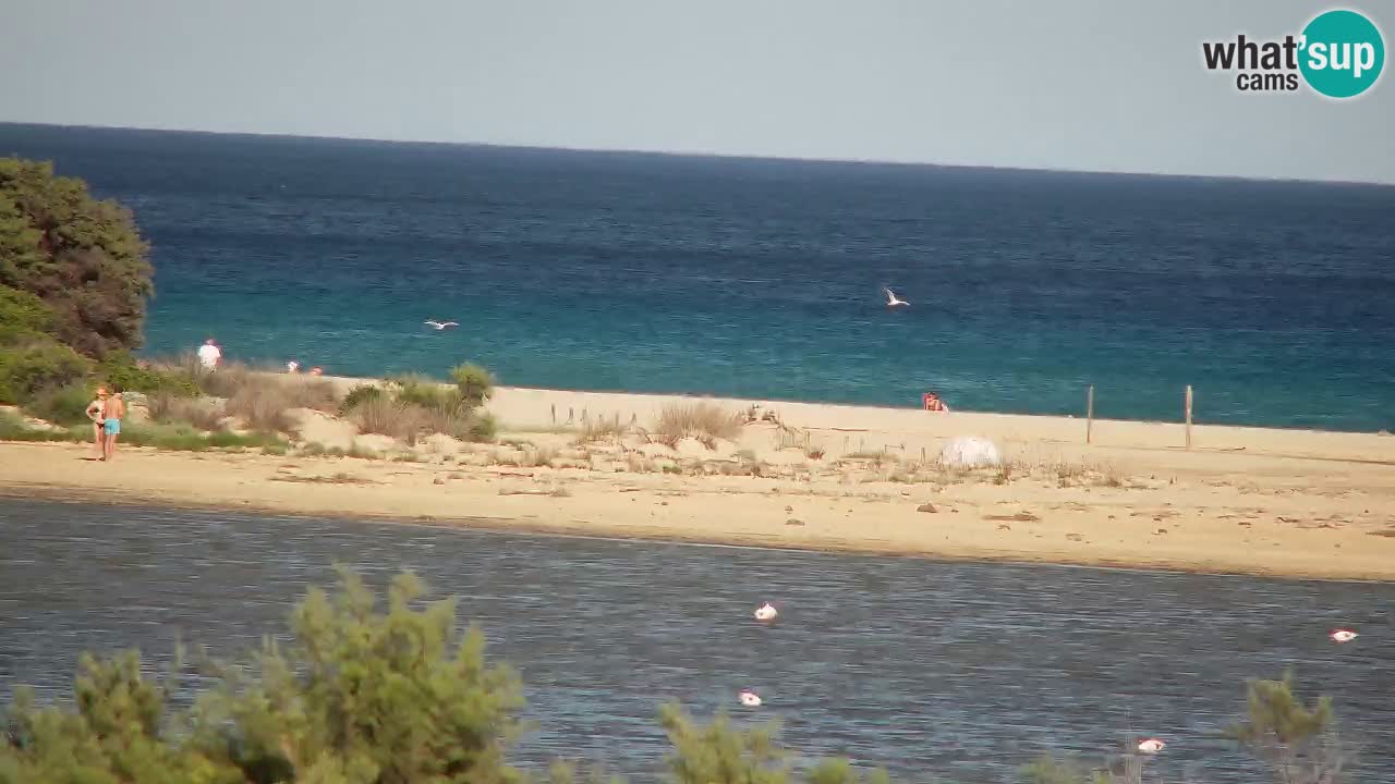 Webcam Chia – Spiaggia Su Giudeu in diretta