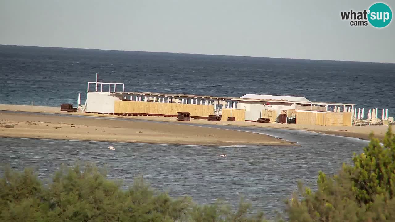 Webcam Chia – Spiaggia Su Giudeu in diretta