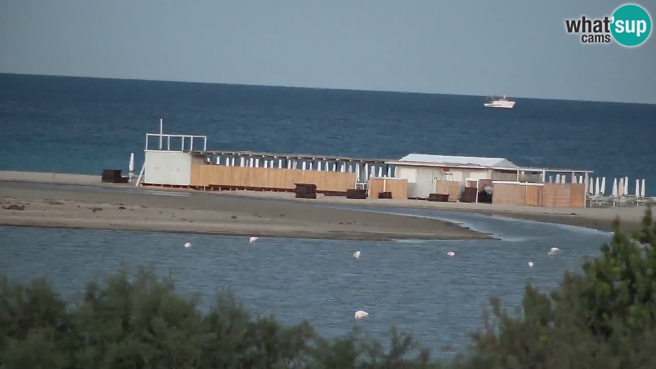 Webcam Chia – Spiaggia Su Giudeu in diretta