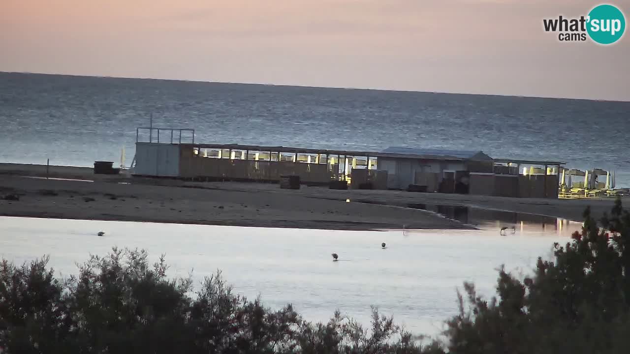 Webcam Chia – Vue en direct de la plage Su Giudeu