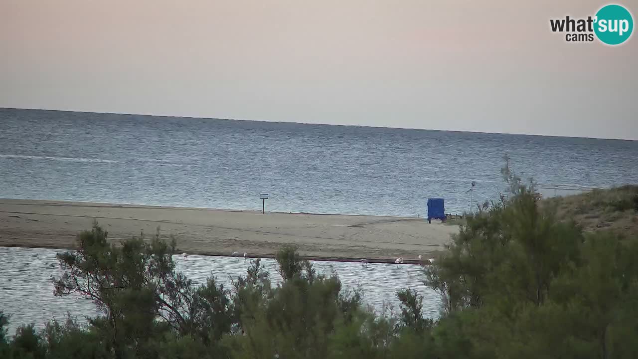 Webcam Chia – Vista en directo de la playa Su Giudeu