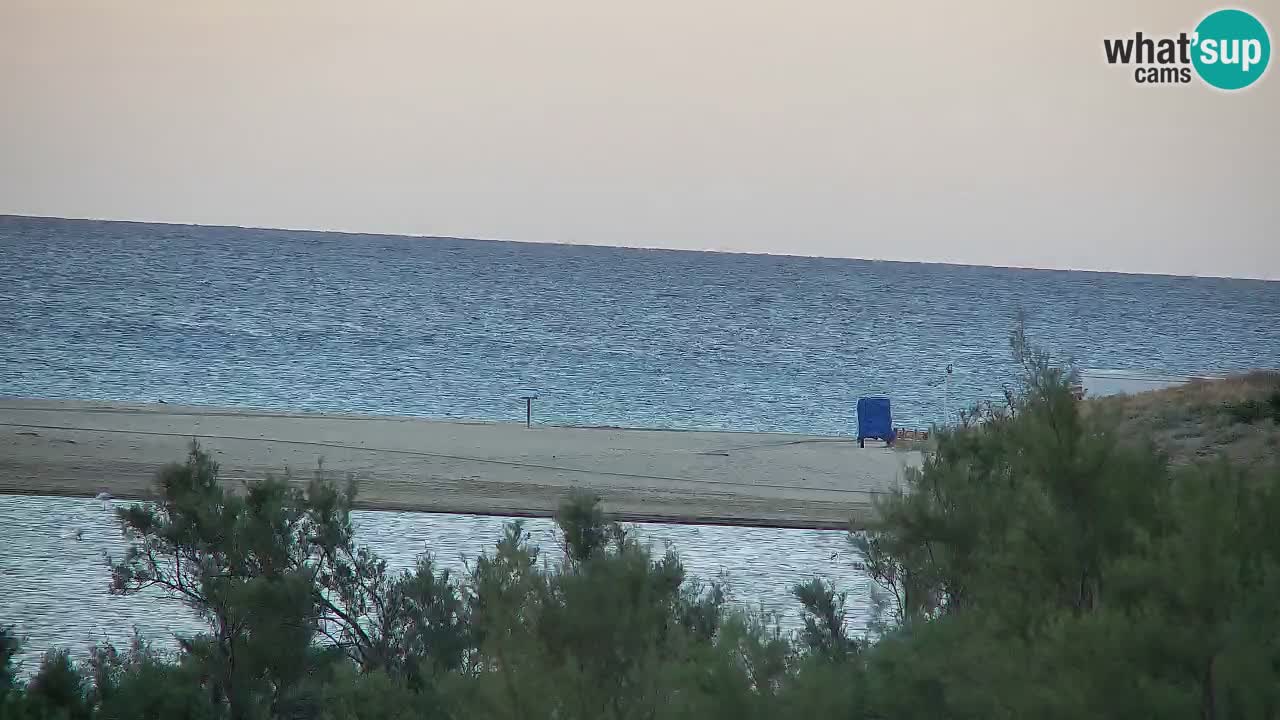 Webcam Chia – Vista en directo de la playa Su Giudeu