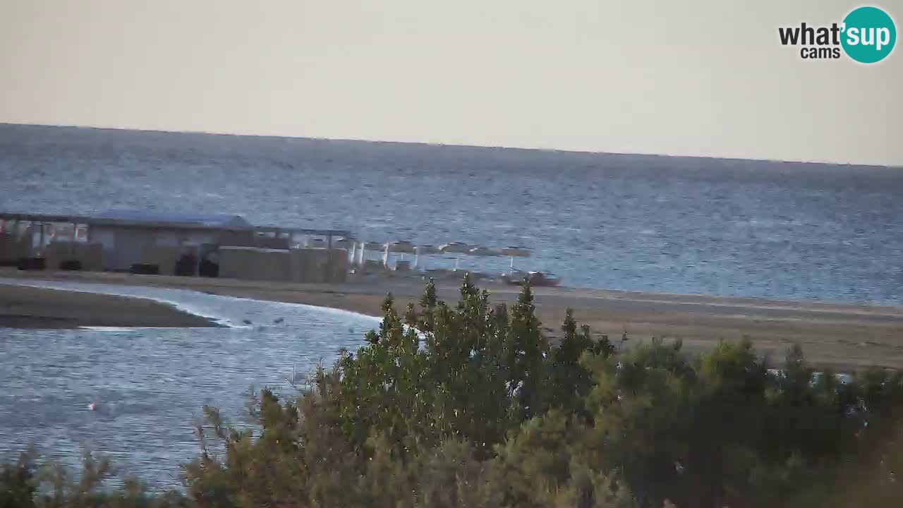 Webcam Chia – Vue en direct de la plage Su Giudeu