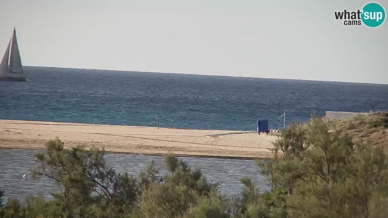 Spletna kamera Chia – Pogled v živo na plažo Su Giudeu