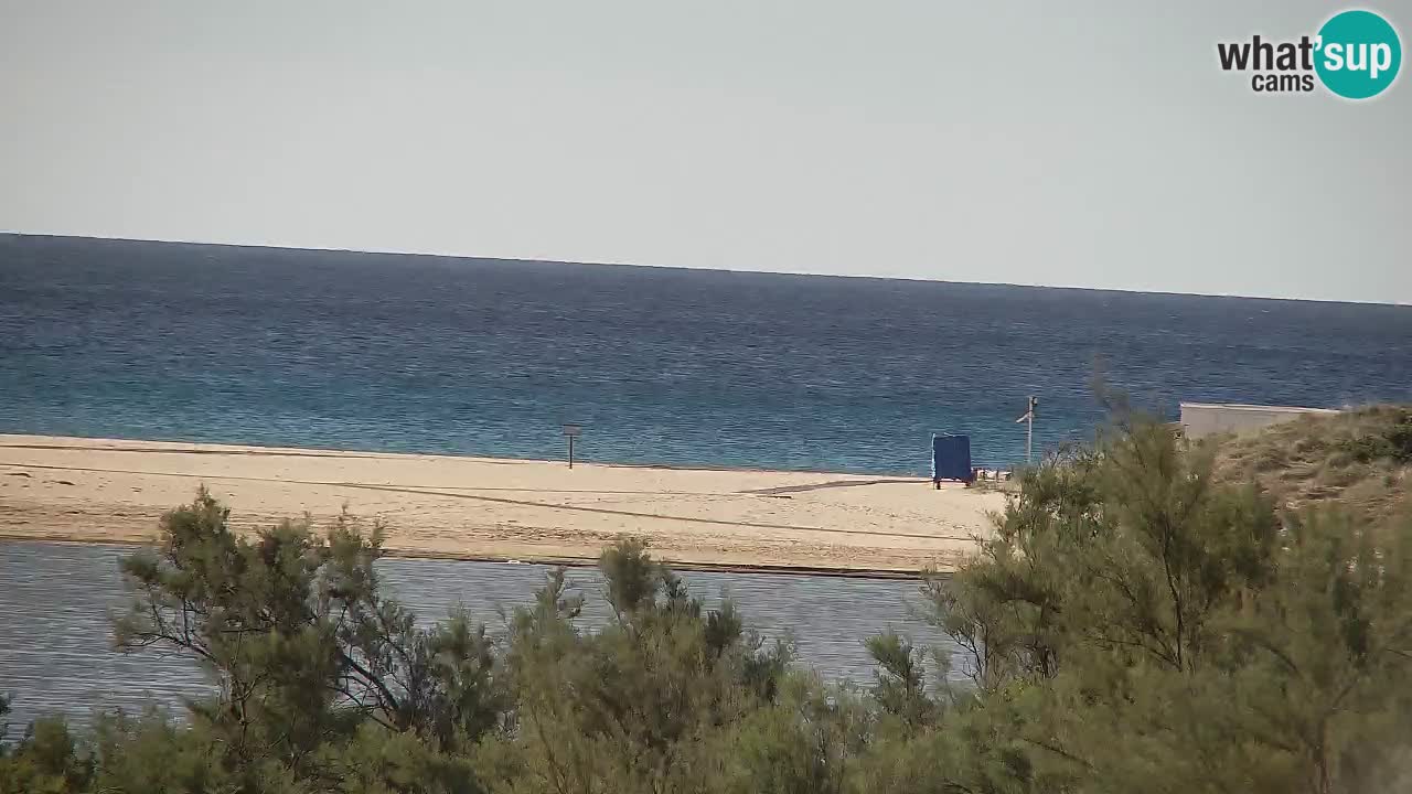 Webcam Chia – Vista en directo de la playa Su Giudeu