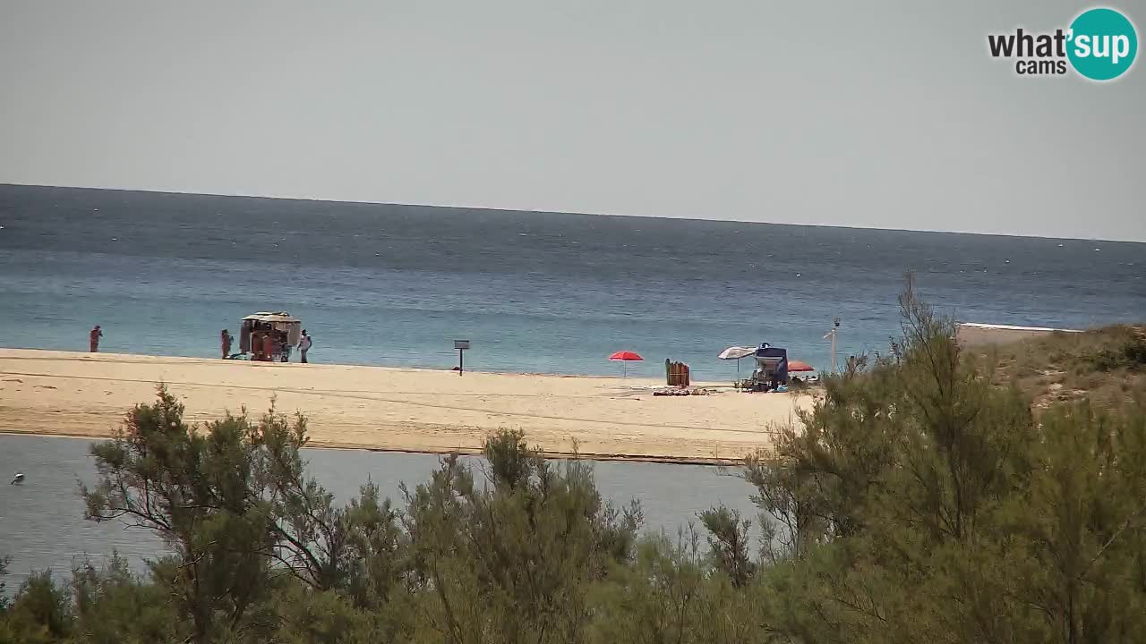 Webcam Chia – Vista en directo de la playa Su Giudeu