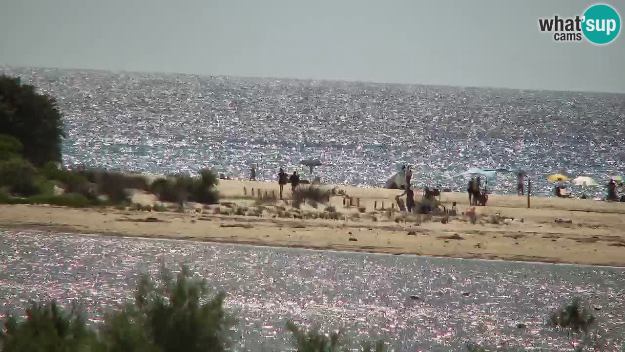 Webcam Chia – Spiaggia Su Giudeu in diretta