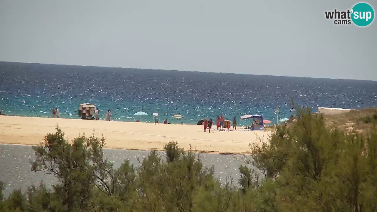 Webcam Chia – Spiaggia Su Giudeu in diretta