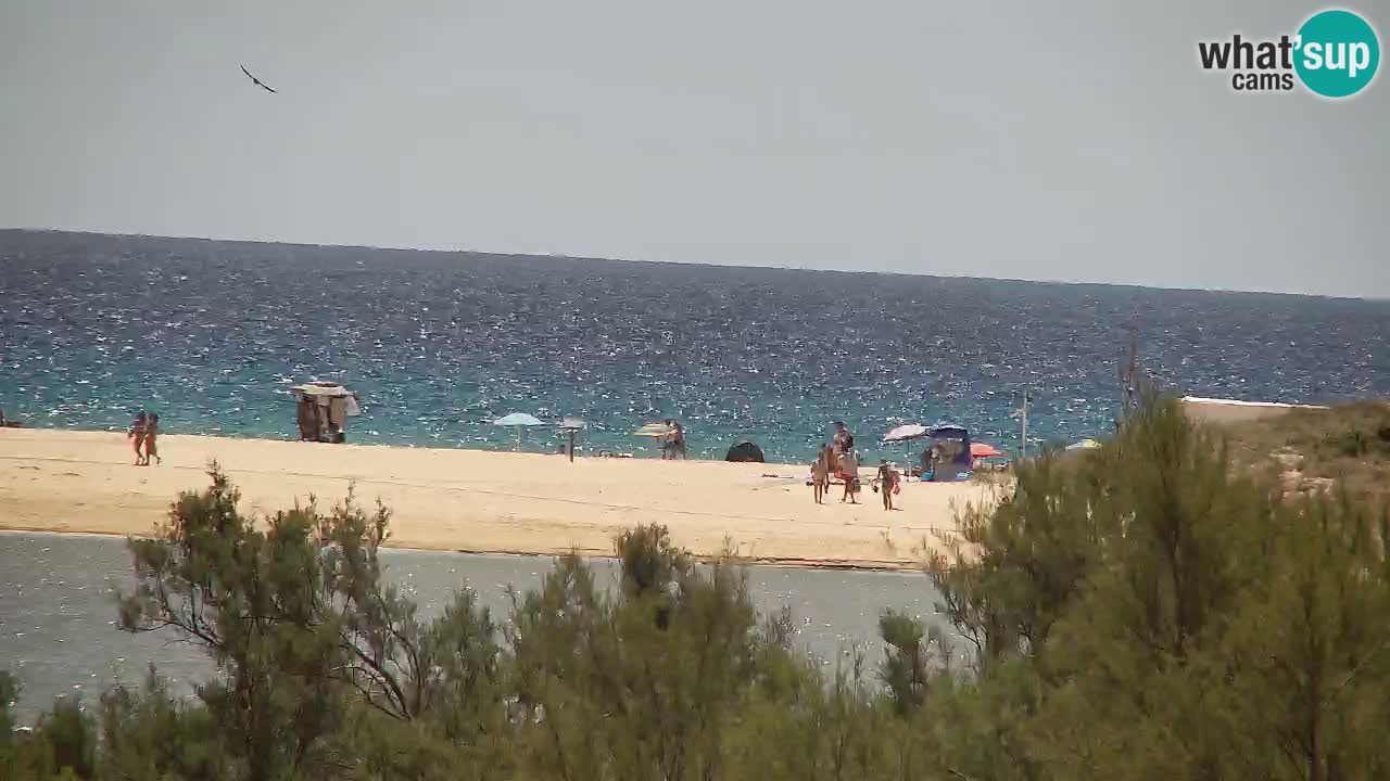 Webcam Chia – Spiaggia Su Giudeu in diretta